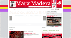 Desktop Screenshot of marxmadera.org